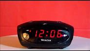 Westclox 70044A Digital LED display Alarm Clock