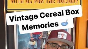 Vintage cereal boxes really take me back 🥣 Remember any of these? I’ve got a bunch of them in storage but just happened to find these in a box and thought I’d share them with you all and take you back this morning. #vintagecereal #80s #90s #80skids #90skids #nostagic #ilovethe80s | That_80s_Dude