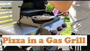 Pizza in a Gas Grill (Weber pizza stone)