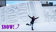 SAPPORO SNOW FESTIVAL: The Sapporo Yuki Matsuriさっぽろ雪まつり!