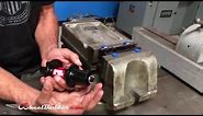 How to remove axle end caps using the Park Tool AV-5 Axle Vise Tool
