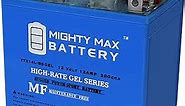 Mighty Max Battery YTX14L-BS GEL Battery Replacement for Deka East Penn ETX14L