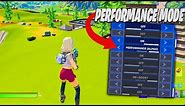 How to Turn ON Performance Mode & Turn OFF High Res Textures in Fortnite (NEW 15.10 Update)