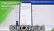 How to Add Fingerprint in SONY Xperia 1 – Find Fingerprint Lock Settings