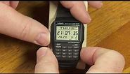 Casio Calculator Watch DBC-32 In Depth Review and Tutorial