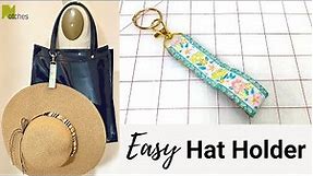 Diy Hat Holder with Clip - Quick and Easy Gift to make