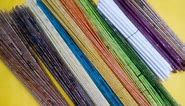 How To Color Newspaper Tubes & Soften it For Weaving / Newspaper Craft / Best out of waste