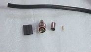 How to Make N Type Connector to RF Coaxial Cable 400, 200, RG8, RG213, RG58