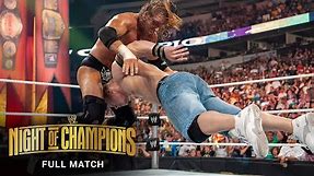 FULL MATCH - Triple H vs. John Cena – WWE Title Match: WWE Night of Champions 2008