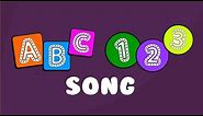 ABC 123 Song | The Alphabet Numbers Song Compilation | Learning Alphabet and Numbers for Kids