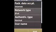 How to: Set up an AT&T Access Point to a Nokia S40 Phone