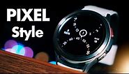 Pixel Style Minimal Watch Faces For Galaxy Watch 4 / Watch 5 Limited Coupon Giveaway!!
