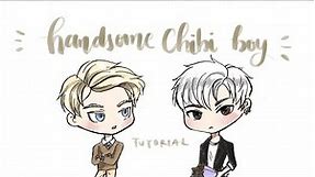 Chibi Handsome Boys Tutorial | How to Chibi #15