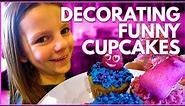 Decorating Funny Cupcakes!