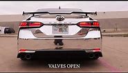 2018-21 Toyota Camry Active Valve Exhaust System for XSE i4 & V6