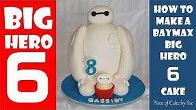 Big Hero 6 Baymax 3D Fondant Cake How to make by Piece of Cake – Part 2