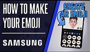 How to Create Your Own Emoji on Samsung Phone