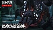 Mass Effect 1 Legendary Edition - Spare Or Kill Rachni Queen (Paragon & Renegade Choices)
