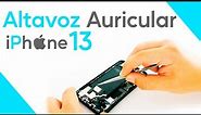 👉🏻 Cómo Reparar el Altavoz AURICULAR de iPhone 13 🔇