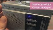 Arsvita Portable Cassette Player and Recorder Review | AM/FM Radio Tape Walkman