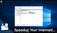 How To Speed Up Any Internet Connection On Windows 10 PC (really easy)