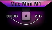Apple Mac Mini M1 (A2348) SSD Upgrade 500GB to 2TB