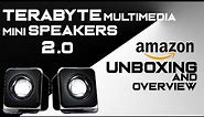 Terabyte USB Mini Speakers 2.0 - Unboxing and overview