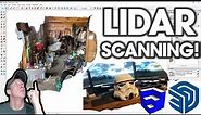The FUTURE of 3D Modeling? Using Lidar Scanning for 3D!