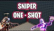 Sniper One Shot Creative Code by Dux | Fortnite Snipers Only Map (1866-01...