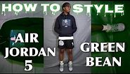 How To Style Air Jordan 5 Green Bean| Outfit Ideas