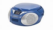 Magnavox MD6924-BL Portable Top Loading CD Boombox with AM/FM Stereo Radio-Complete Features/ User Manua