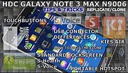 KIES, TIPS & S-APPS on the HDC GALAXY Note 3 MAX N9006 (Black) MTK6589 / HOW TO SPOT A NOTE 3 FAKE