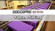 Easy On Line Table Full Color Screen Printing - Goccopro QS1836