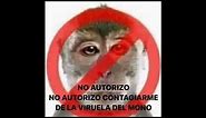 NO autorizo... NO autorizo contagiarme de la viruela del mono. 🐵🚫🐵🚫