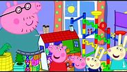 The Biggest Marble Run Challenge with Peppa Pig | Peppa Pig Official Family Kids Cartoon