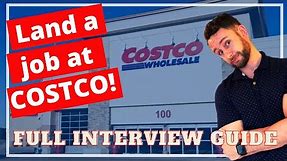 How to Land a Job at Costco - Costco Retail Job Interview Tips - Costco Interview Questions
