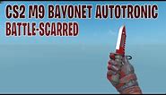 M9 Bayonet Autotronic (Battle-Scarred) | CS2 Skin Showcase #408