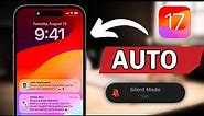 How To Turn Silent Mode Automatically On iPhone (Step By Step Guide)