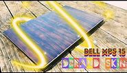 Dbrand Mahogany Laptop skin Installation | DELL XPS 15 Laptop Skin | Premium Wood Skin