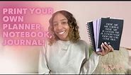 Print Your Own Planner, Notebook, Journal w/ Doxzoo | Planner Business | Doxzoo Impressions & Review