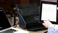 Fujitsu ScanSnap ix500 Review With iPad and Wifi Scanning Features