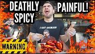 WORLD'S HOTTEST CAROLINA REAPER WING CHALLENGE | 9 Million Scoville | The Spiciest | WARNING: DANGER