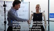 Human-like robot Sophia 'takes her... - Euronews English