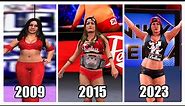Evolution of Nikki Bella in WWE games! (2009 - 2023)