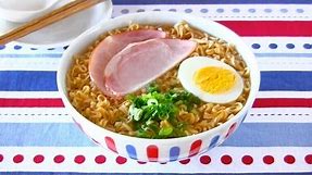 How to Make Ponyo Ramen Noodles (As Seen in the Movie Recipe) | OCHIKERON | Create Eat Happy :)