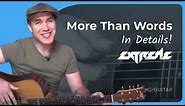 More Than Words | Extreme Guitar Lesson