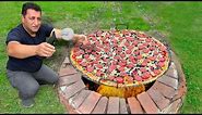 Recipe For Rustic Tandoor Pizza! How To Cook A Giant And Very Tasty Pizza?