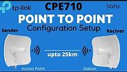 TP Link CPE710 / TP-Link CPE710 Point To Point Configuration