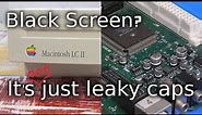 Apple Macintosh LC II. Low Cost, Leaky Caps and Lots of Confusion