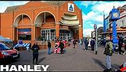 Walk in STOKE on TRENT England Town Centre